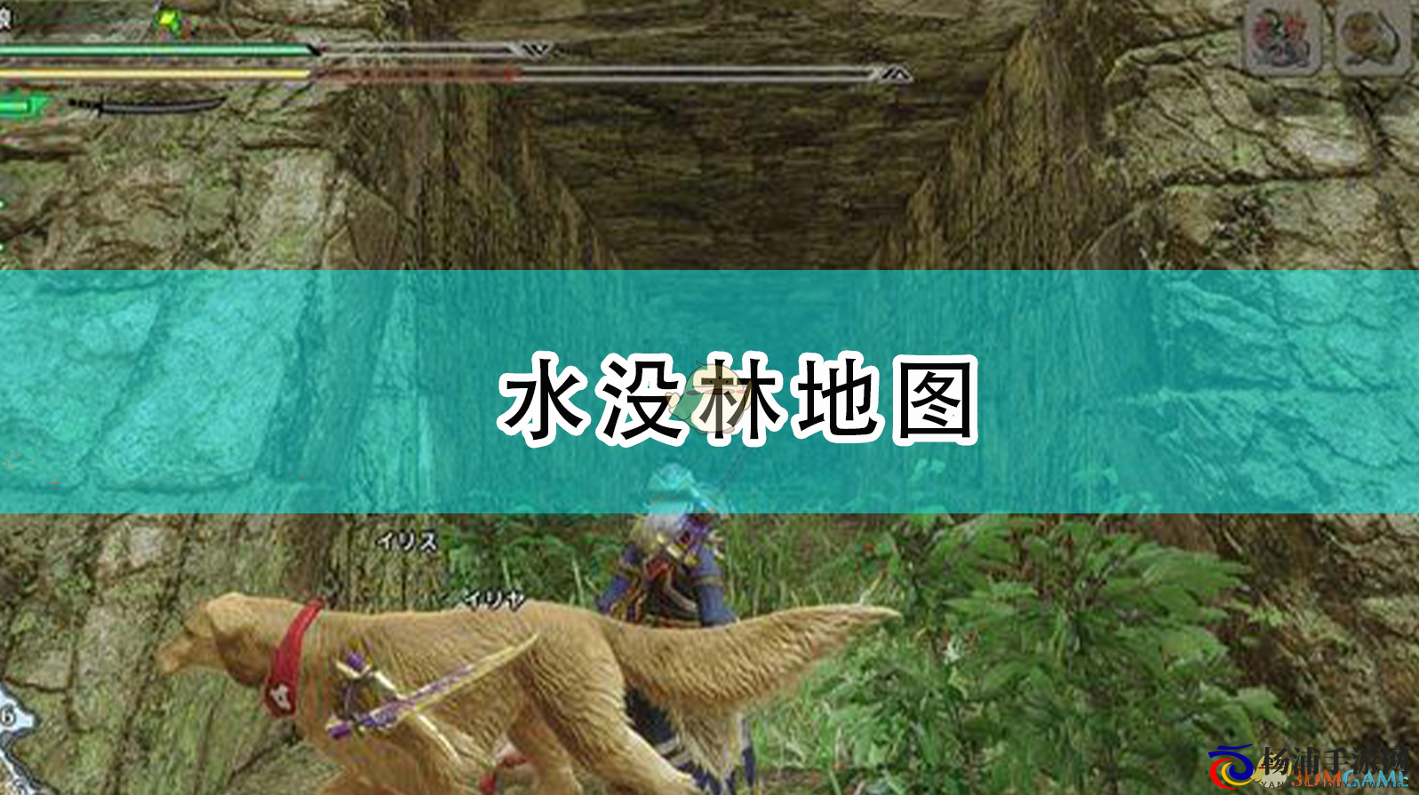 《怪物猎人：崛起》水没林地图