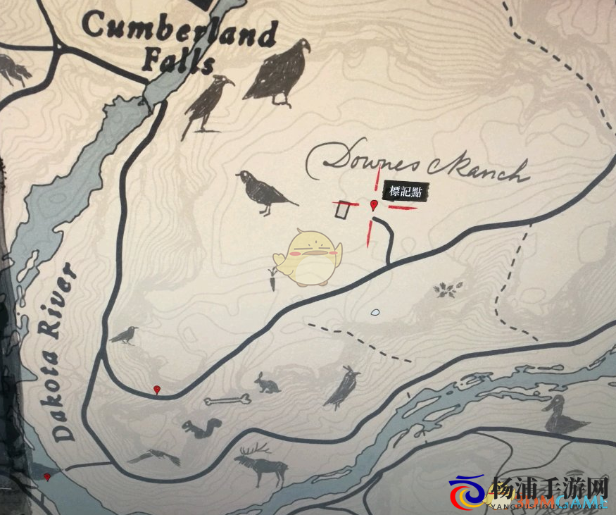 《荒野大镖客2》红腹啄木鸟位置分享