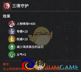 《全面战争：三国》五行将军三境守护属性作用揭秘与获取途径